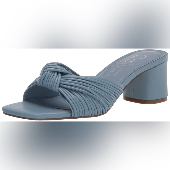 Calvin Klein Beanca Blue Heels - Picture 8 of 10